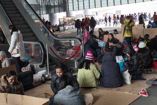 Domestic workers in Central